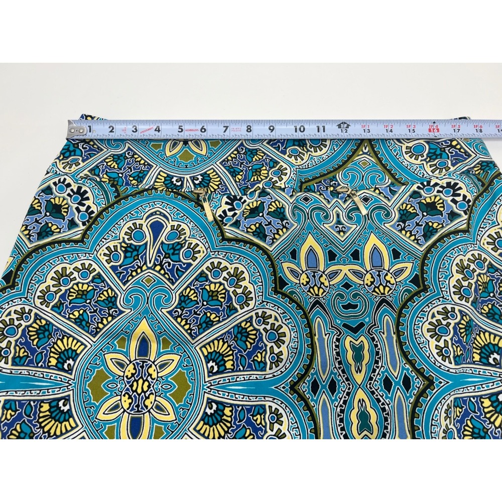 East 5th Petite Aqua Blue Pencil Stretch Skirt Size Women's 14P - Picture 8 of 10